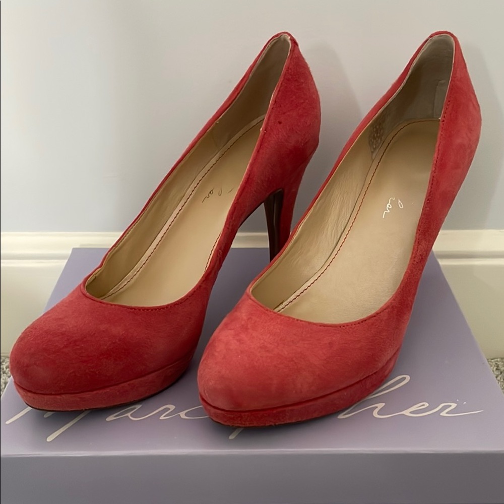 Pink Suede Women's Pumps
